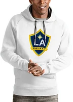 Antigua LA Galaxy Mens Full Front Victory Long Sleeve Hoodie