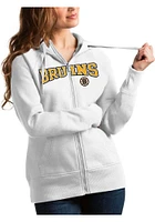 Antigua Boston Bruins Womens Split Victory Long Sleeve Full Zip Jacket