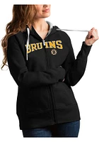 Antigua Boston Bruins Womens Split Victory Long Sleeve Full Zip Jacket