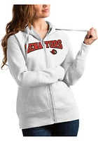 Antigua Ottawa Senators Womens Split Victory Long Sleeve Full Zip Jacket