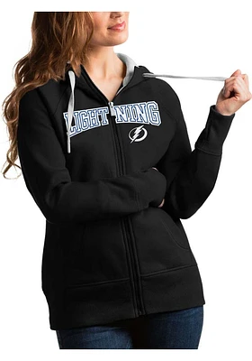 Antigua Tampa Bay Lightning Womens Split Victory Long Sleeve Full Zip Jacket