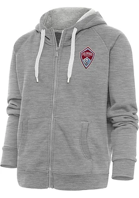 Antigua Colorado Rapids Womens Victory Long Sleeve Full Zip Jacket