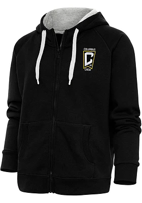 Antigua Columbus Crew Womens Victory Long Sleeve Full Zip Jacket