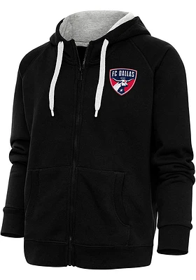 Antigua FC Dallas Womens Victory Long Sleeve Full Zip Jacket