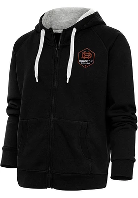 Antigua Houston Dynamo Womens Victory Long Sleeve Full Zip Jacket