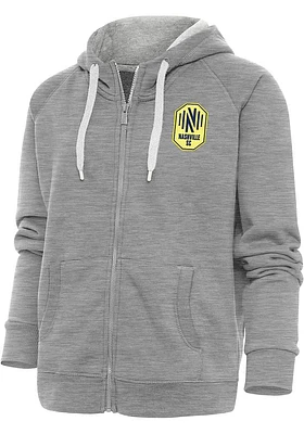Antigua Nashville SC Womens Victory Long Sleeve Full Zip Jacket
