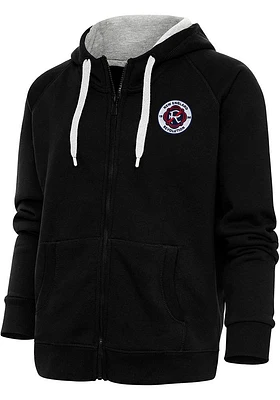 Antigua New England Revolution Womens Victory Long Sleeve Full Zip Jacket