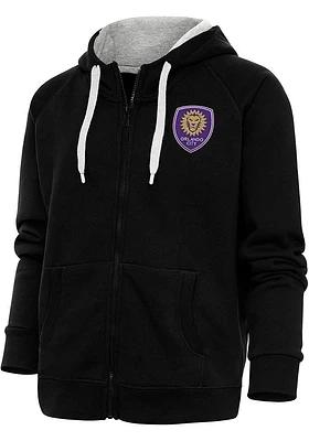 Antigua Orlando City SC Womens Victory Long Sleeve Full Zip Jacket