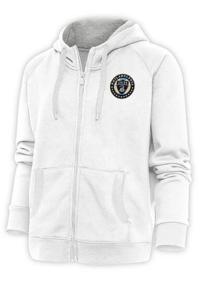 Antigua Philadelphia Union Womens Victory Long Sleeve Full Zip Jacket