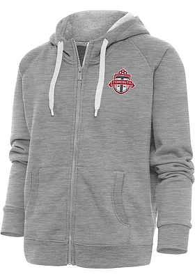 Antigua Toronto FC Womens Victory Long Sleeve Full Zip Jacket
