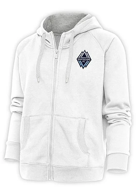 Antigua Vancouver Whitecaps FC Womens Victory Long Sleeve Full Zip Jacket