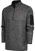 Antigua Rally House Mens Employee Fortune Long Sleeve Qtr Zip Pullover