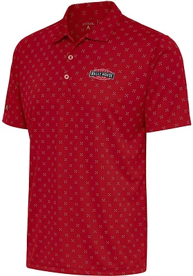 Antigua Rally House Mens Employee Spark Short Sleeve Polo