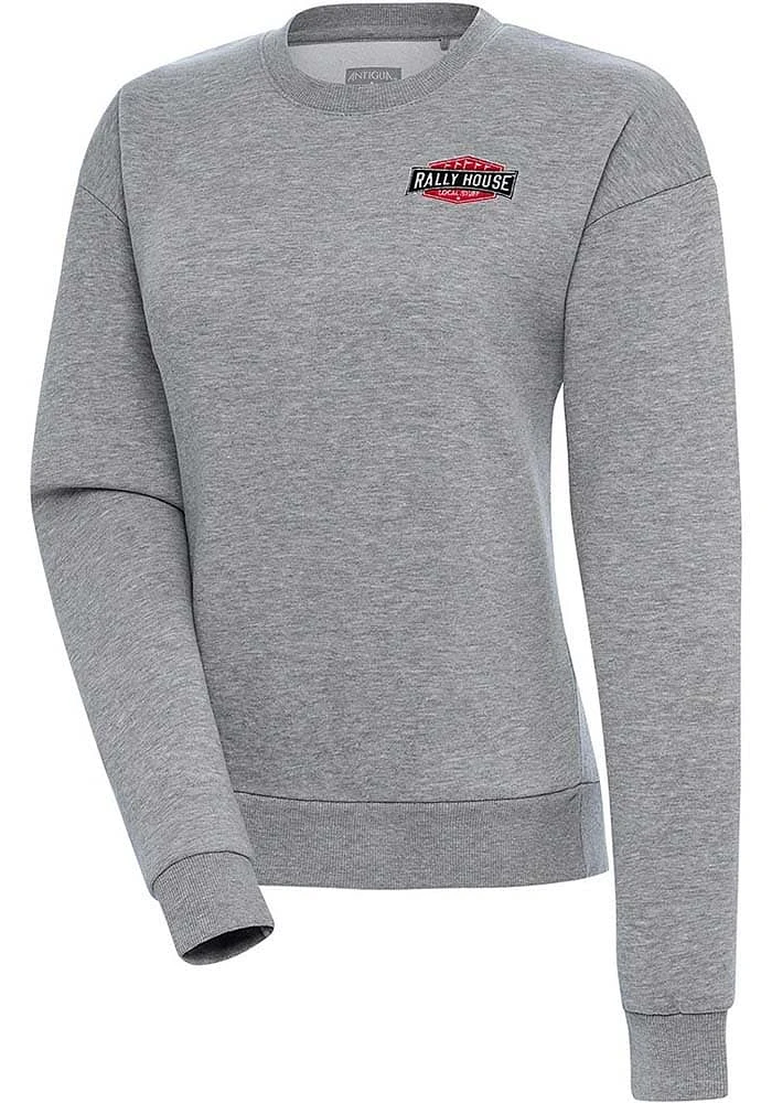 Antigua Rally House Womens Employee Victory Crew Sweatshirt