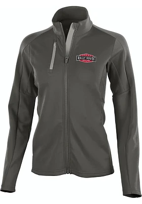 Antigua Rally House Womens Grey Employee Generation Light Weight Jacket