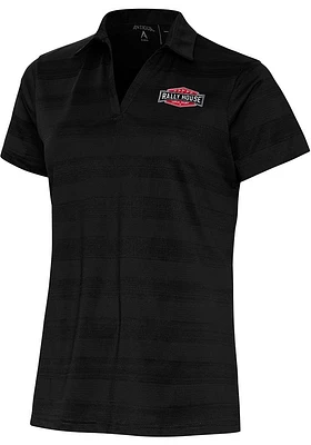 Antigua Rally House Womens Employee Compass Short Sleeve Polo Shirt