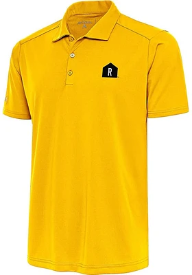 Antigua Rally House Mens Gold Employee Tribute Short Sleeve Polo