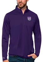 Antigua Sacramento Kings Mens Tribute Long Sleeve Qtr Zip Pullover