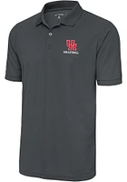 Antigua Houston Cougars Volleyball Legacy Pique Big and Tall Polo