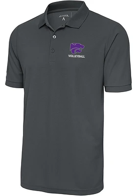 Antigua K-State Wildcats Volleyball Legacy Pique Big and Tall Polo