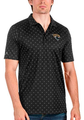 Antigua Jacksonville Jaguars Mens Spark Short Sleeve Polo