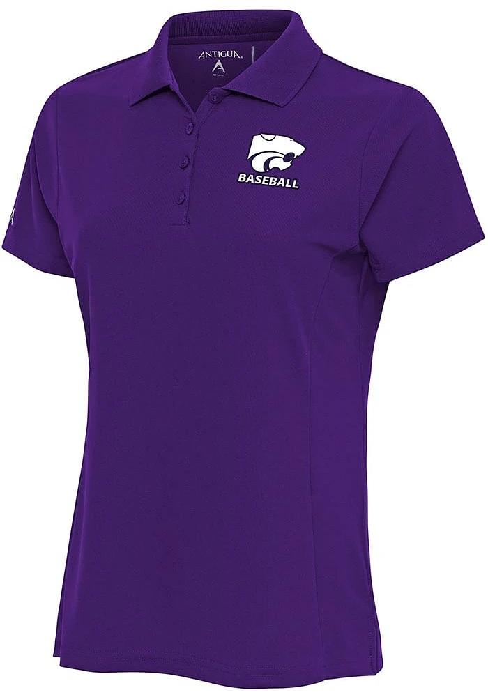 Antigua K-State Wildcats Womens Baseball Tribute Qtr Zip Pullover