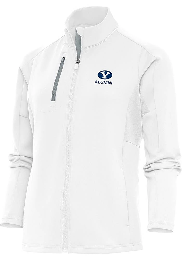 Antigua BYU Cougars Womens White Alumni Generation Light Weight Jacket