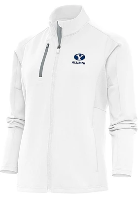 Antigua BYU Cougars Womens White Alumni Generation Light Weight Jacket