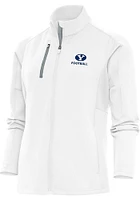 Antigua BYU Cougars Womens White Football Generation Light Weight Jacket