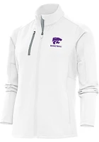 Antigua K-State Wildcats Womens White Basketball Generation Light Weight Jacket