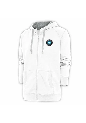 Antigua Charlotte FC Mens Victory Long Sleeve Full Zip Jacket