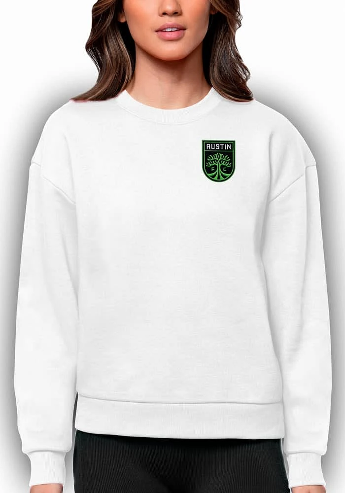 Antigua Austin FC Womens Victory Crew Sweatshirt