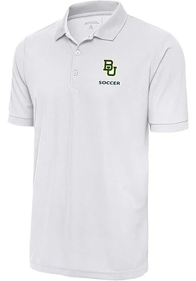 Antigua Baylor Bears Soccer Legacy Pique Big and Tall Polo