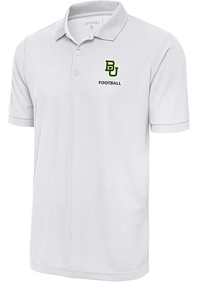 Antigua Baylor Bears Football Legacy Pique Big and Tall Polo