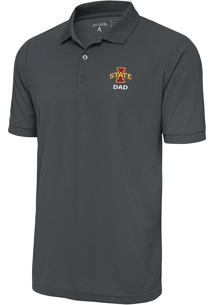 Antigua Iowa State Cyclones Dad Legacy Pique Big and Tall Polo