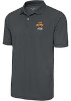 Antigua Iowa State Cyclones Dad Legacy Pique Big and Tall Polo