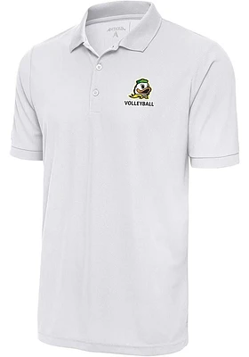 Oregon Ducks Antigua Volleyball Legacy Pique Big and Tall Polo
