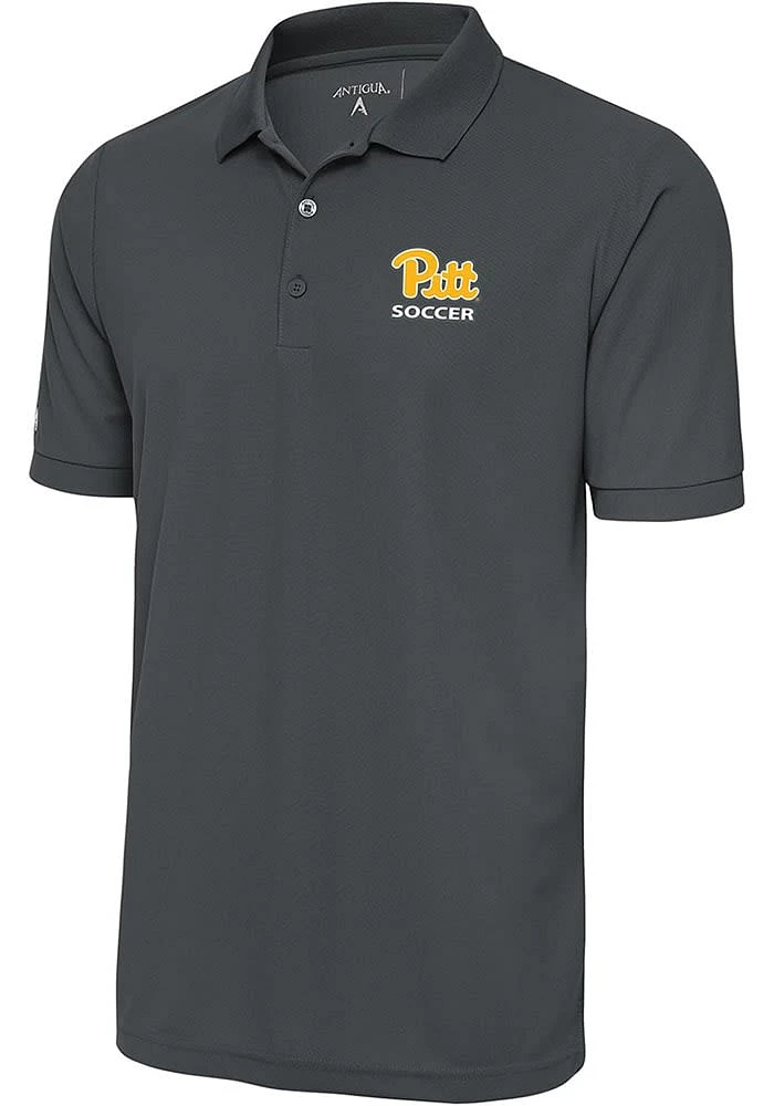 Pitt Panthers Antigua Soccer Legacy Pique Big and Tall Polo