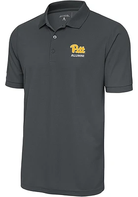 Antigua Pitt Panthers Alumni Legacy Pique Big and Tall Polo
