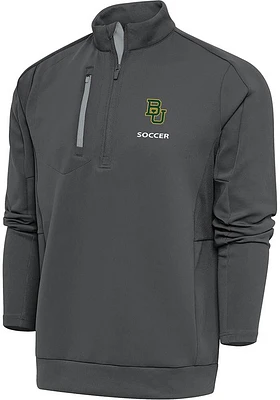 Antigua Baylor Bears Mens Soccer Generation Long Sleeve Qtr Zip Pullover