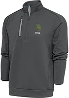 Antigua Baylor Bears Mens Dad Generation Long Sleeve Qtr Zip Pullover