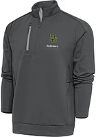 Antigua Baylor Bears Mens Baseball Generation Long Sleeve Qtr Zip Pullover