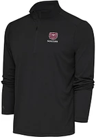 Antigua Missouri State Bears Mens Grey Soccer Tribute Long Sleeve Qtr Zip Pullover