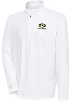 Antigua Missouri Tigers Mens Football Tribute Long Sleeve Qtr Zip Pullover
