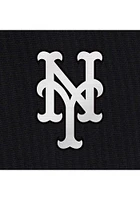 Antigua New York Mets Mens Metallic Logo Generation Long Sleeve Qtr Zip Pullover