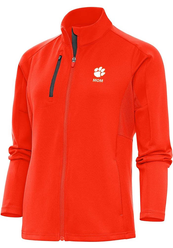 Antigua Clemson Tigers Womens Mom Generation Light Weight Jacket