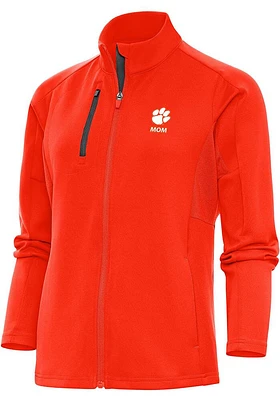 Antigua Clemson Tigers Womens Mom Generation Light Weight Jacket
