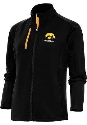 Antigua Iowa Hawkeyes Womens Volleyball Generation Light Weight Jacket