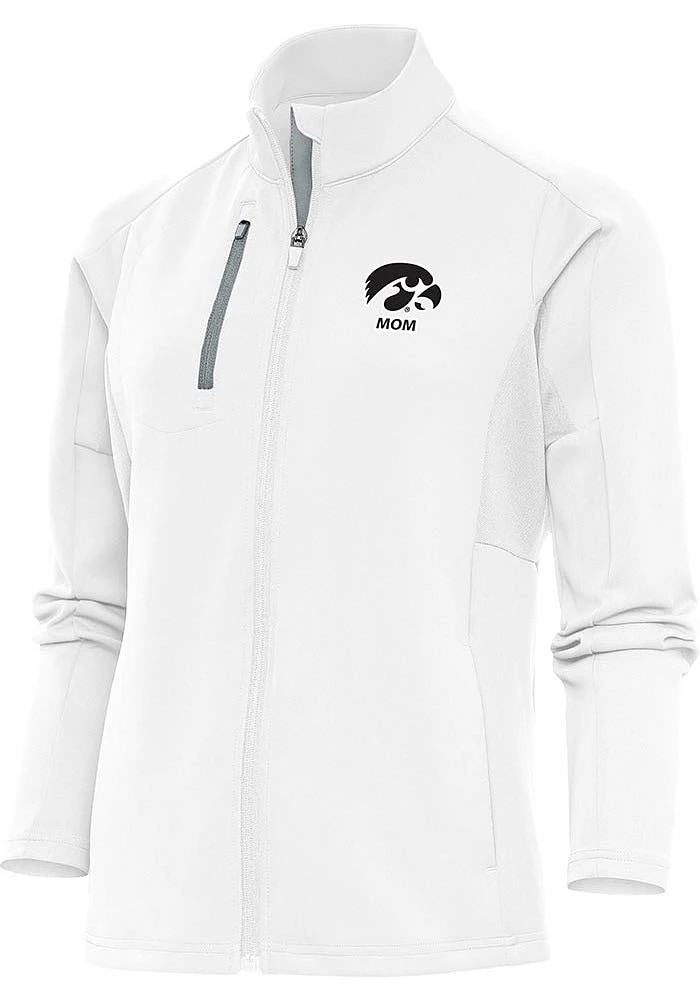 Antigua Iowa Hawkeyes Womens Mom Generation Light Weight Jacket