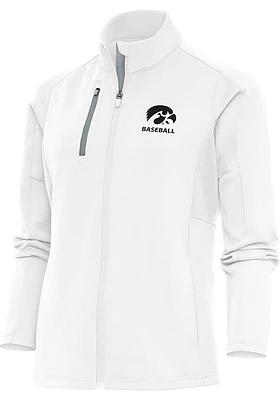 Antigua Iowa Hawkeyes Womens Baseball Generation Light Weight Jacket